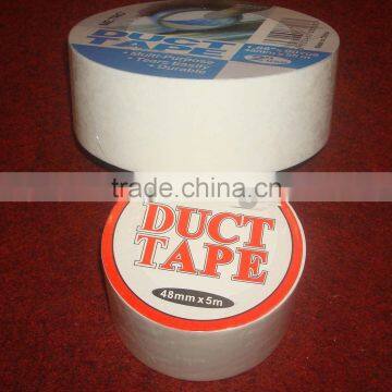 white adhesive type cotton duct tape