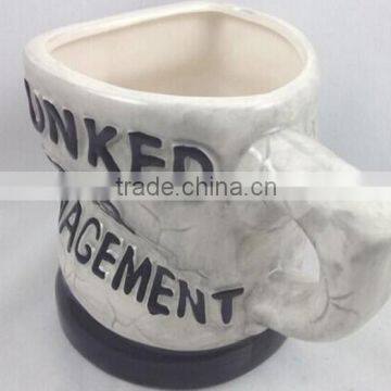 Newest Creative Anger Twist Ceramic Tea Mug,unique Promotional Gift Cup photo-3