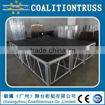 2016 Event Portable Stage Aluminum Used Mobile Stage Outdoor Concert Stage Sale