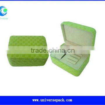 Plastic Green Nice Watch Box Export Factory Boxes For Customer Custom