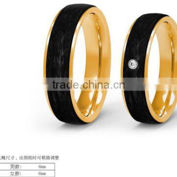 Pure Gold 925 Silver Black Carbon Fiber Inlay Jewelry Rings Stainless Steel Masonic Rings photo-5