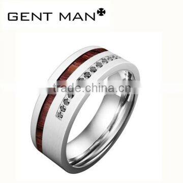 Coolman 316L Surgical Stainless Steel Titanium Ring for men