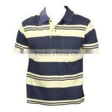 customed polyester cotton polo shirt for men