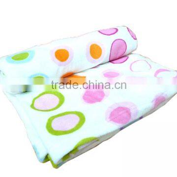 100%polyester Double Face Fleece Printed Blanket