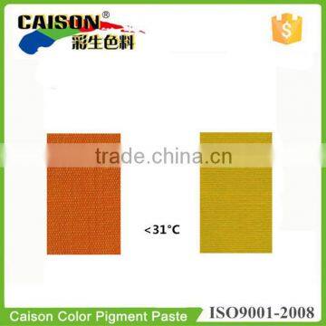 Fine appearance thermochromic printing colorant