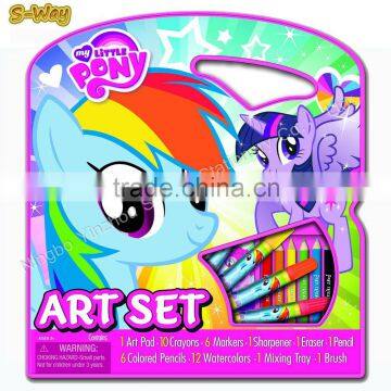 china art supplies character Art Tote Activity Set for kids