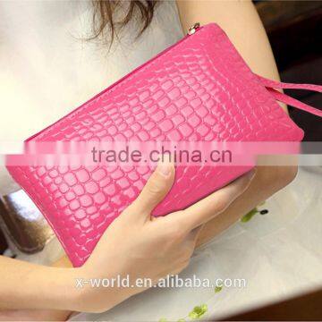 Factory wholesale handbags fashion crocodile pattern purses and handbags