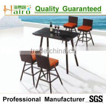 best sale synthetic garden bar table and bar chair