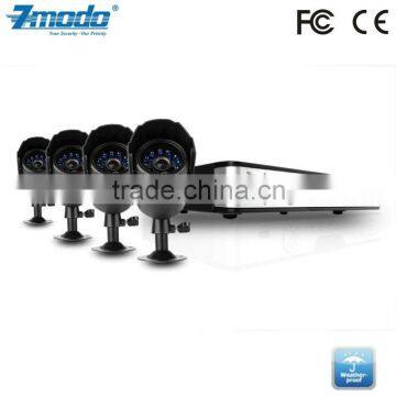 Zmodo 4CH DVR IR Outdoor CCTV Camera Kit