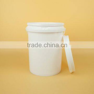 Small Cylindrical Plastic Barrels, 3L Plastic Wood Coating Buckets With Secure Seal Lid photo-3