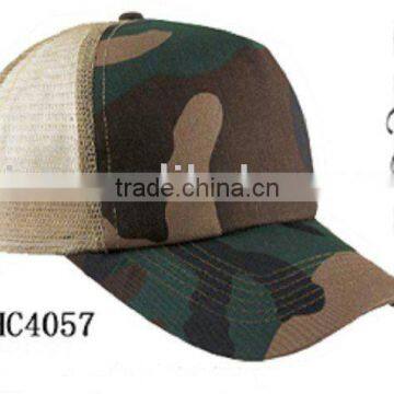 camouflage trucker hat