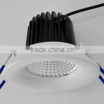 ON9077 New design dimmable recessed downlight 8W led cob ceiling lamp