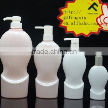 Personal care 120ml 250ml 500ml 700ml PET material plastic bottle for shampoo