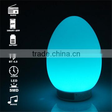 Dongguan factory Bla006 smart color lighting app home use speaker