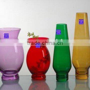 color glass vase/ware