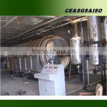 Fuel oil production waste tire pyrolysis line
