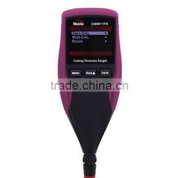 320 x 240 TFT LCD mil thickness gauge on Steel or Iron