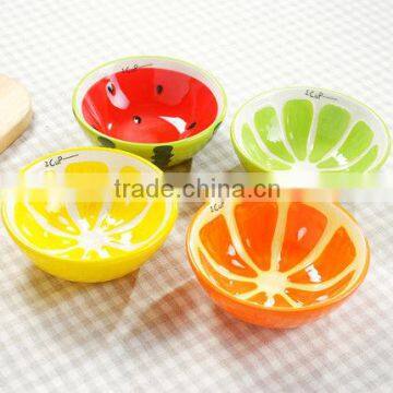 ceramic fruit bowl in fruit shape bowl