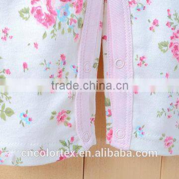 China Wholesale Long Sleeve Girls Romper 2pcs Set Overall + Bib Cotton Baby Wear