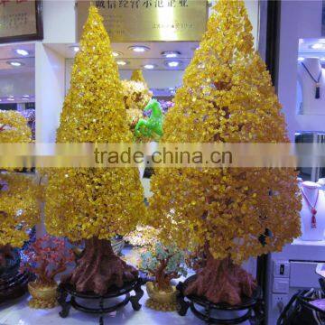 citrine crystal christmas tree for sale