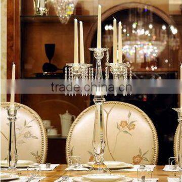 Table Decorations Centerpieces Wedding Crystal,tall Crystal Flower Candelabra