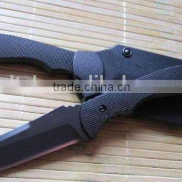 OEM stainless steel fixed blade knife with ABS sheath