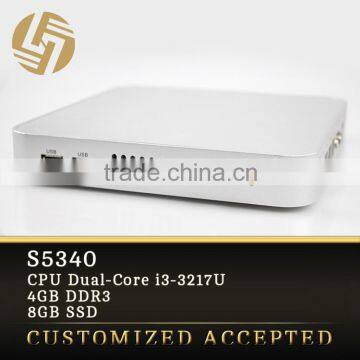 Wholesale price intel cpu industrial pc fanless mini computer