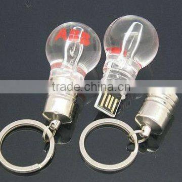 hot sell cheap fancy lamp usb flash memory with LED