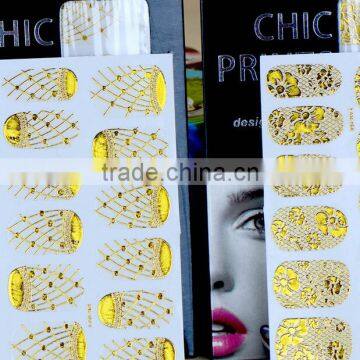 2016 New Popular 3d Nail Stickers, Nail Wraps Stickers, Stickers for Nail photo-3