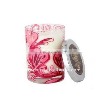 Scented soy oil candle, fancy candles, art candle