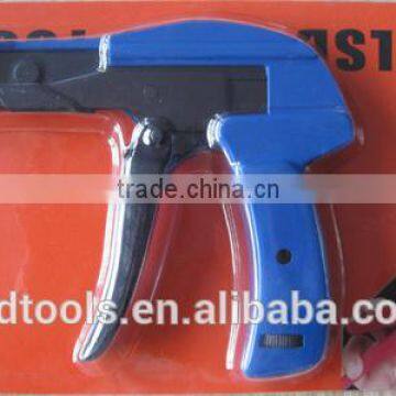 LS-600A Fastening and Cutting Tool for Nylon Cable Tie Width 2.4-4.8mm, Two in One Cable Tie Gun Nylon Cable Tie Fastening Tool