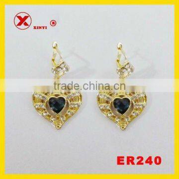 ladies crystal drop earring earring models