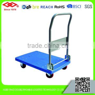 Moving collapsible hand luggage carts trolley