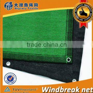 Tennis windbreak netting