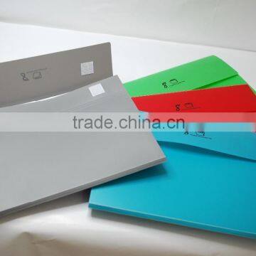 a4 plastic pocket folders PP expanding document folder for officer supplier and manufacturer made in china