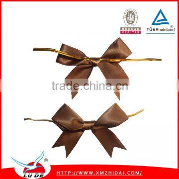 Gift Packing Use Printed Ribbon Bows With Back Ribbon photo-2