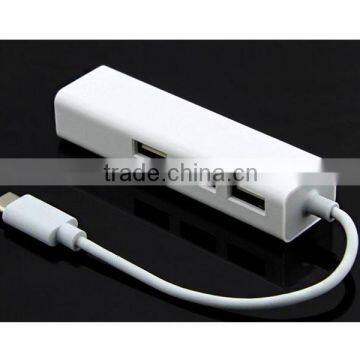 USB-C to 4-Port USB 3.0 Hub for USB Type-C Devices &New Apple Macbook 12" photo-5