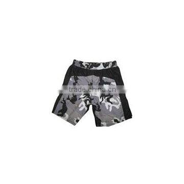 Black Grey Color MMA Shorts