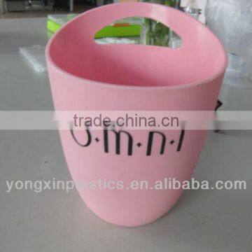 cheap polypropylene plastic ice bucket with a hand