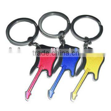 Titanium key chain,titanium spinner ring,key ring,promotional gifts