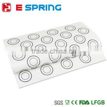 DIY 44 Holes Round Macaron Silicone Mat Rould Cakes High Quality Baking Mould Sheet Mat,