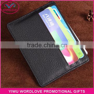 New RFID Blocking Leather Card Wallet Card Protection Holder