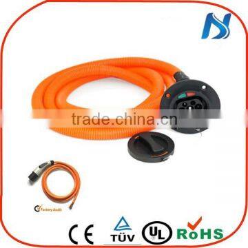 62196-2 16a vehicle male inlet/type 2 ev plug/iec 62196 female plug