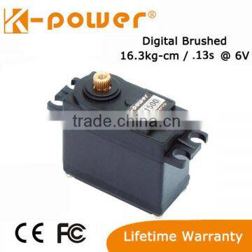 K-power DM1500 Large Car Servo 58g / 16.3kg-cm / 0.13sec @ 6V