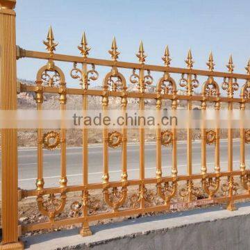 Antique modern new design of iron/ aluminum picket fence