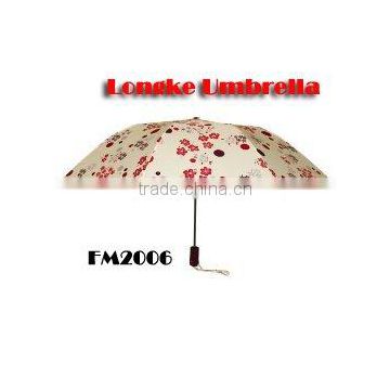 2 folding promotional umbrella