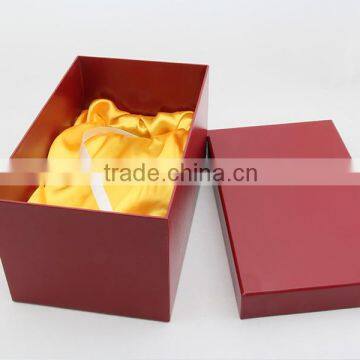 Large gift packaging box with satin pad , Accept OEM / ODM order