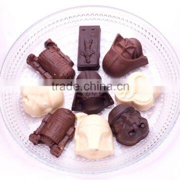 FDA Food Grade Non Stick Bpa Free Wars Lego Star Silicone Chocolate Molds Cartoon Wholesale photo-5