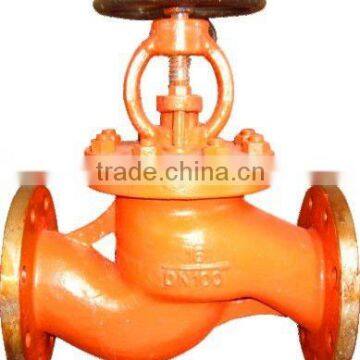 Flanged cast steel straight globe valve