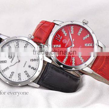 Factory Wholesale Luxury Diamond Tonneau Classic Fashion Origin Quartz Women Watch
